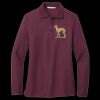 Women's Silk Touch Long Sleeve Polo Thumbnail