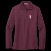 Women's Silk Touch Long Sleeve Polo Thumbnail