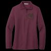Women's Silk Touch Long Sleeve Polo Thumbnail