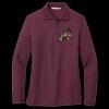 Women's Silk Touch Long Sleeve Polo Thumbnail