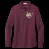 Women's Silk Touch Long Sleeve Polo Thumbnail
