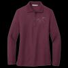 Women's Silk Touch Long Sleeve Polo Thumbnail