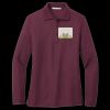 Women's Silk Touch Long Sleeve Polo Thumbnail
