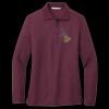 Women's Silk Touch Long Sleeve Polo Thumbnail