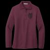 Women's Silk Touch Long Sleeve Polo Thumbnail