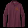 Women's Silk Touch Long Sleeve Polo Thumbnail