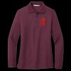 Women's Silk Touch Long Sleeve Polo Thumbnail