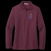 Women's Silk Touch Long Sleeve Polo Thumbnail