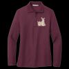 Women's Silk Touch Long Sleeve Polo Thumbnail