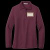 Women's Silk Touch Long Sleeve Polo Thumbnail