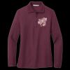 Women's Silk Touch Long Sleeve Polo Thumbnail
