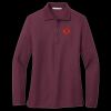 Women's Silk Touch Long Sleeve Polo Thumbnail