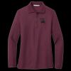 Women's Silk Touch Long Sleeve Polo Thumbnail