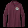Women's Silk Touch Long Sleeve Polo Thumbnail