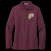 Women's Silk Touch Long Sleeve Polo Thumbnail