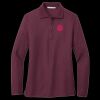 Women's Silk Touch Long Sleeve Polo Thumbnail