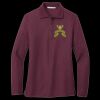 Women's Silk Touch Long Sleeve Polo Thumbnail