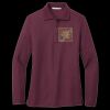 Women's Silk Touch Long Sleeve Polo Thumbnail
