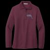 Women's Silk Touch Long Sleeve Polo Thumbnail