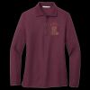 Women's Silk Touch Long Sleeve Polo Thumbnail