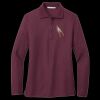 Women's Silk Touch Long Sleeve Polo Thumbnail