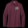 Women's Silk Touch Long Sleeve Polo Thumbnail