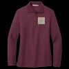 Women's Silk Touch Long Sleeve Polo Thumbnail