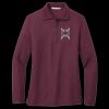 Women's Silk Touch Long Sleeve Polo Thumbnail