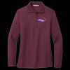 Women's Silk Touch Long Sleeve Polo Thumbnail