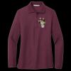 Women's Silk Touch Long Sleeve Polo Thumbnail