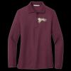 Women's Silk Touch Long Sleeve Polo Thumbnail