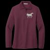 Women's Silk Touch Long Sleeve Polo Thumbnail