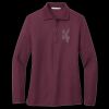 Women's Silk Touch Long Sleeve Polo Thumbnail