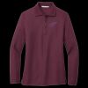 Women's Silk Touch Long Sleeve Polo Thumbnail