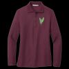 Women's Silk Touch Long Sleeve Polo Thumbnail