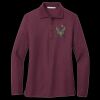 Women's Silk Touch Long Sleeve Polo Thumbnail