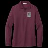 Women's Silk Touch Long Sleeve Polo Thumbnail