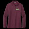 Women's Silk Touch Long Sleeve Polo Thumbnail