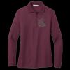 Women's Silk Touch Long Sleeve Polo Thumbnail