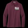 Women's Silk Touch Long Sleeve Polo Thumbnail