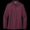 Women's Silk Touch Long Sleeve Polo Thumbnail