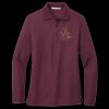 Women's Silk Touch Long Sleeve Polo Thumbnail