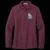 Women's Silk Touch Long Sleeve Polo Thumbnail