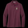 Women's Silk Touch Long Sleeve Polo Thumbnail