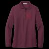 Women's Silk Touch Long Sleeve Polo Thumbnail