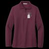 Women's Silk Touch Long Sleeve Polo Thumbnail