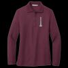 Women's Silk Touch Long Sleeve Polo Thumbnail