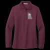 Women's Silk Touch Long Sleeve Polo Thumbnail