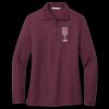 Women's Silk Touch Long Sleeve Polo Thumbnail