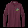 Women's Silk Touch Long Sleeve Polo Thumbnail